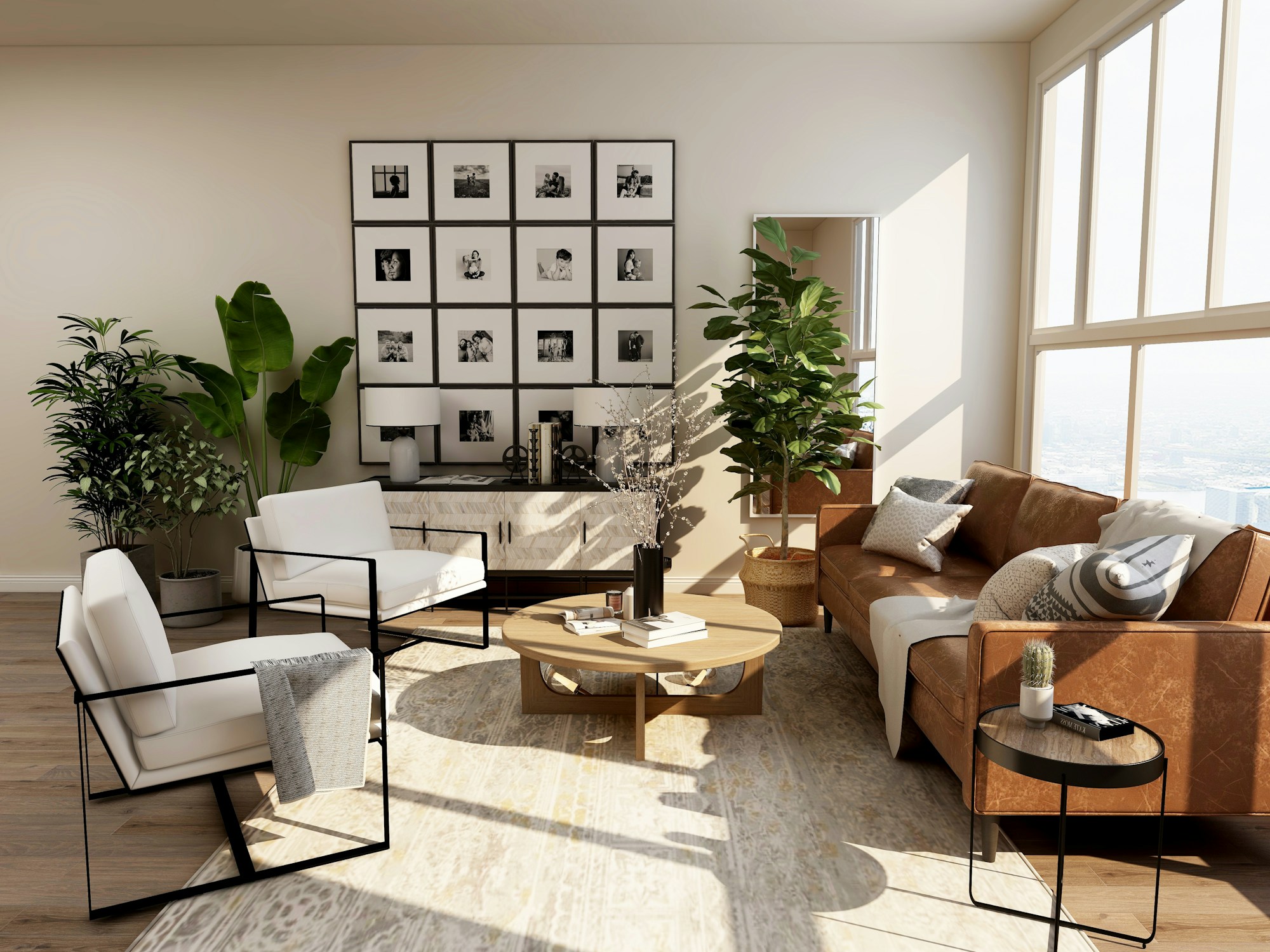Considered contemporary interior